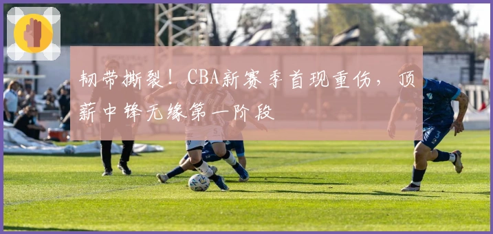 韧带撕裂！CBA新赛季首现重伤，顶薪中锋无缘第一阶段